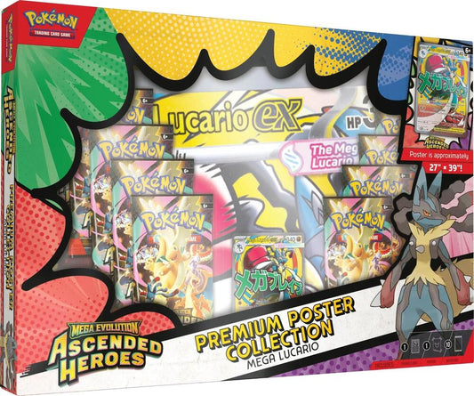 Ascended Heroes Premium Poster Collection Factory Sealed