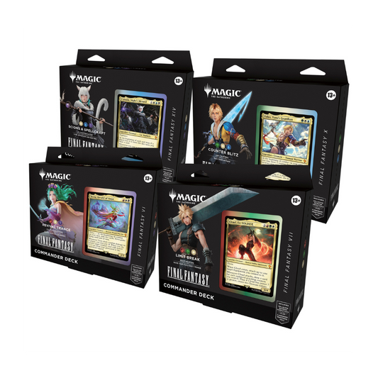 Magic: The Gathering - Final Fantasy Commander Deck (4ct)